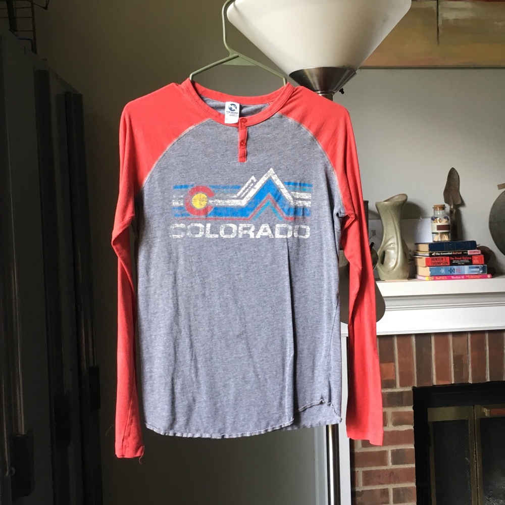 Colorado long sleeve baseball tee